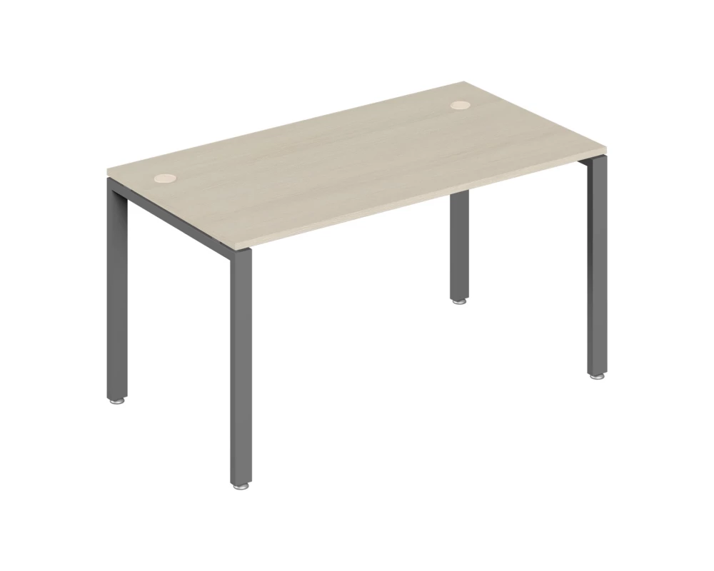 Стол письменный на металлоопорах 140x60x75 Trend Metal Дуб феррара