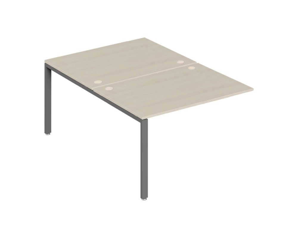 Удлинитель бенч-системы 120x147x75 Trend Metal Дуб феррара