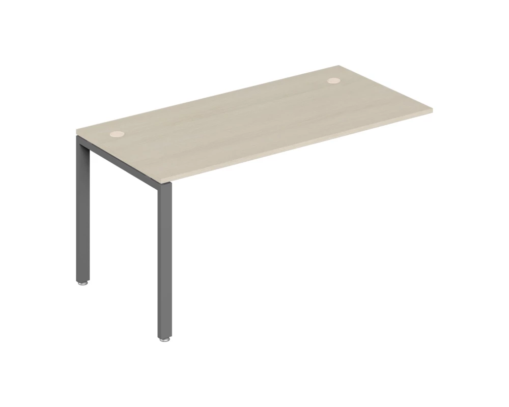 Удлинитель стола 160x60x75 Trend Metal Дуб феррара