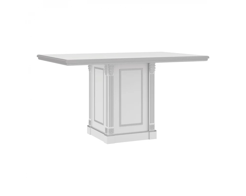 Брифинг-приставка/Элемент стола переговоров Vienna Белый