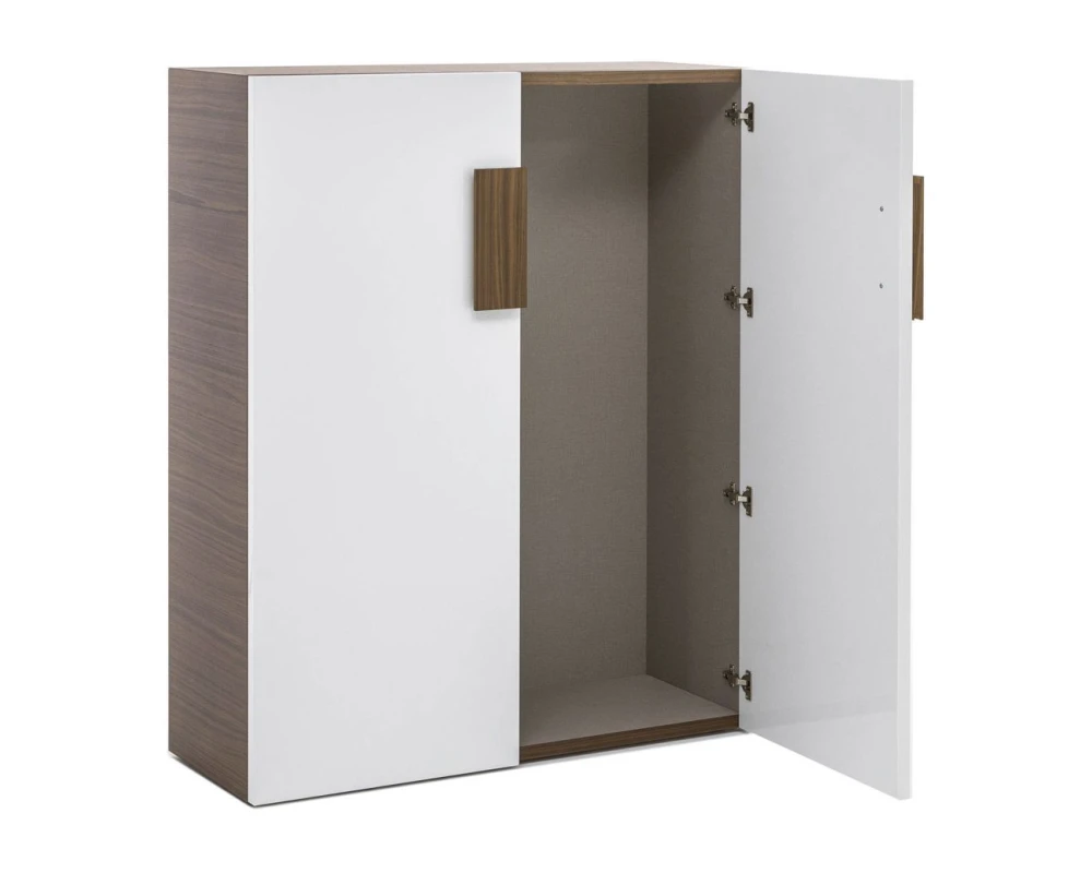 Каркас шкафа L120 H150 120x44,8x150,5 Kyo Орех/Белый
