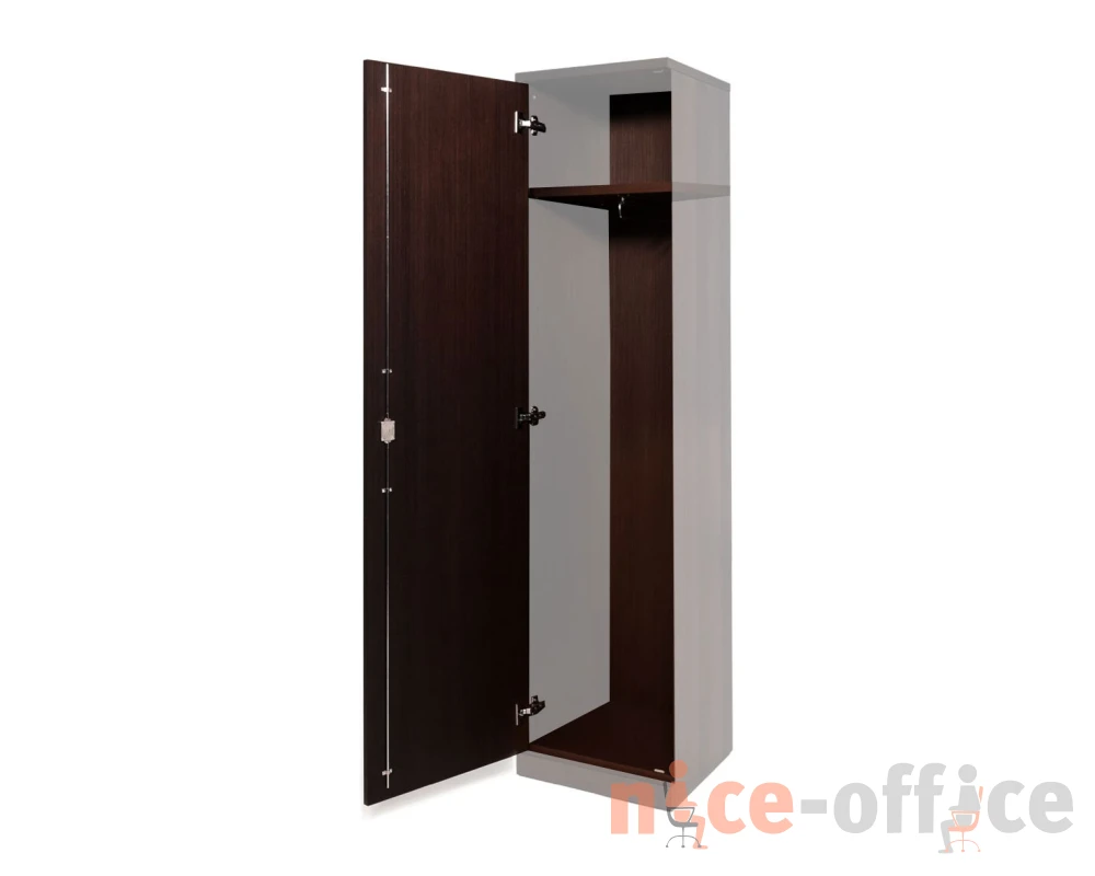 Модуль гардероб узкий 49,8x44,5x195,5 Lago/Mare/Riviera Дуб ферро