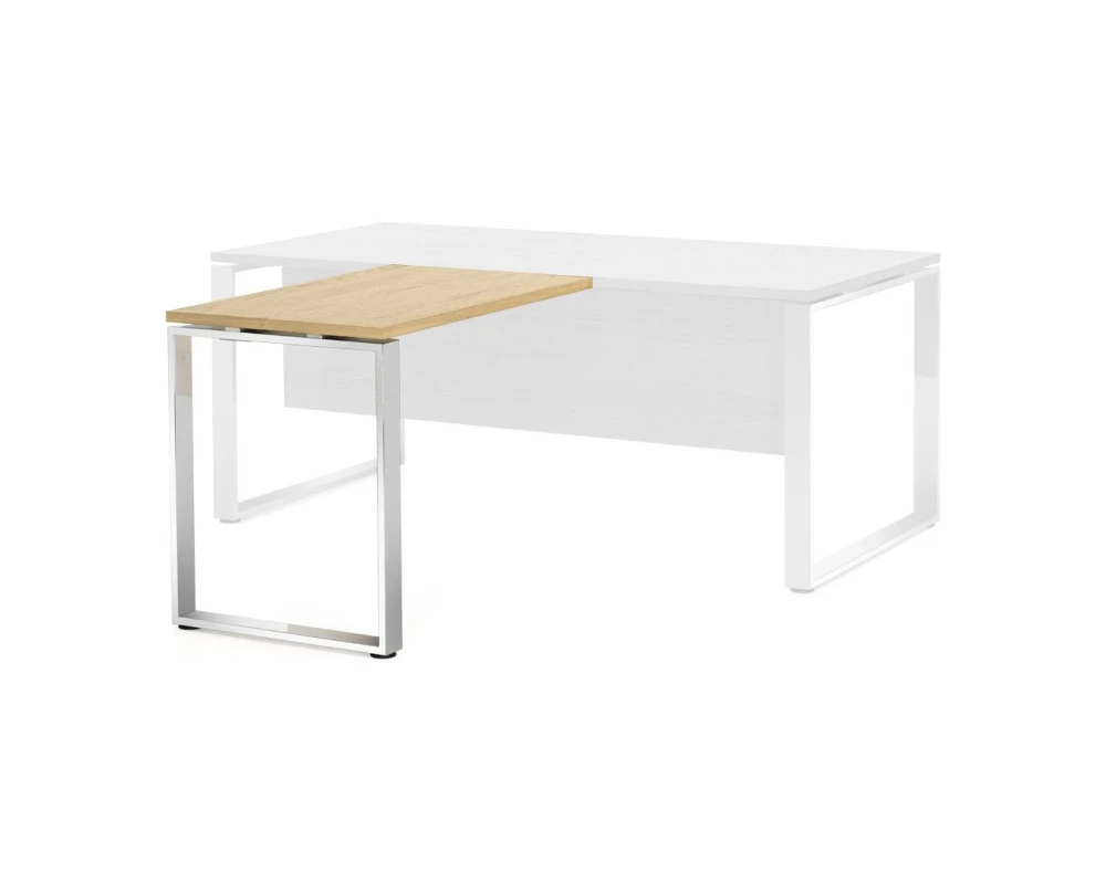 Приставка 100x60x76 Exe Дуб светлый/Хром