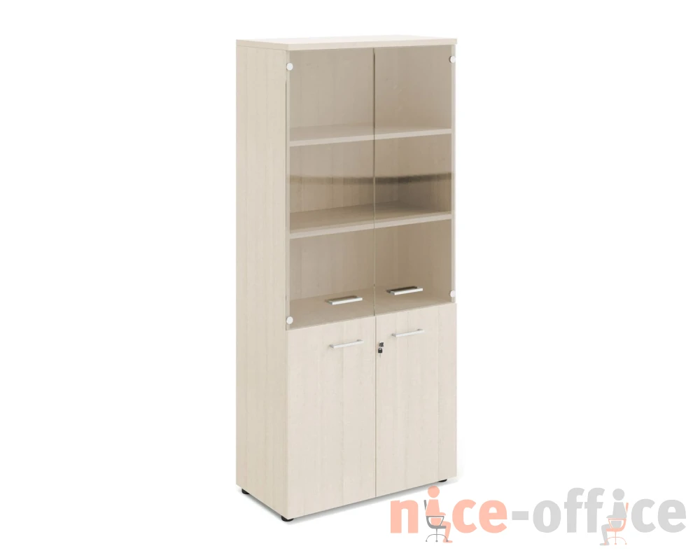 Шкаф комбинированный 80x42x182 Fermo/Rotonda Дуб светлый
