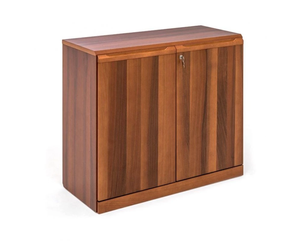 Шкаф низкий 2 дв. 102x45x87 Eur/Quaranta Орех