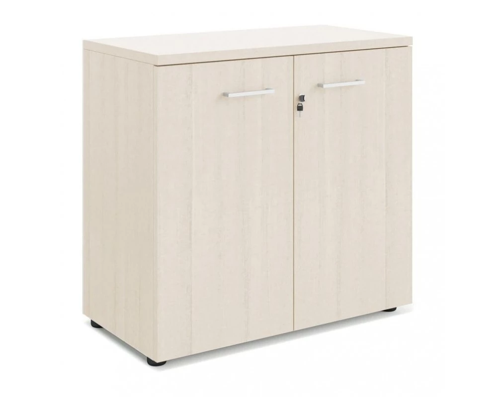 Шкаф низкий 2 двери 80x42x77 Fermo/Rotonda Дуб светлый