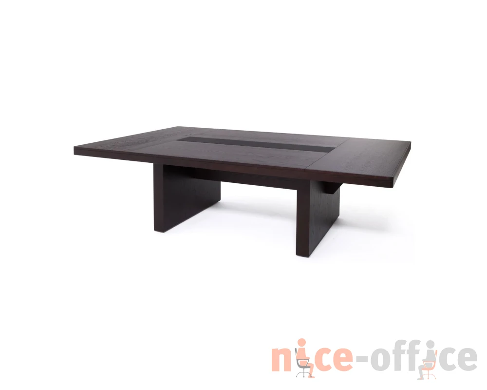 Стол для переговоров 232x121x75,3 Riviera/Mare Дуб ферро/Черный