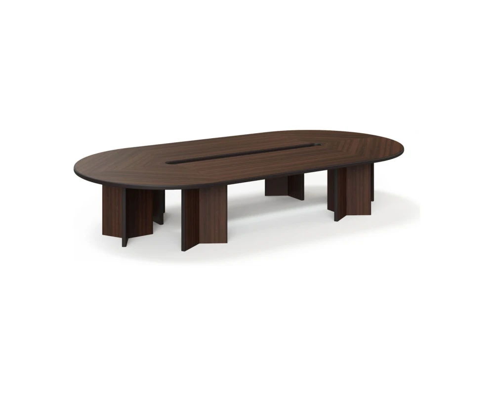 Стол для переговоров 416x216x75 Legno Орех