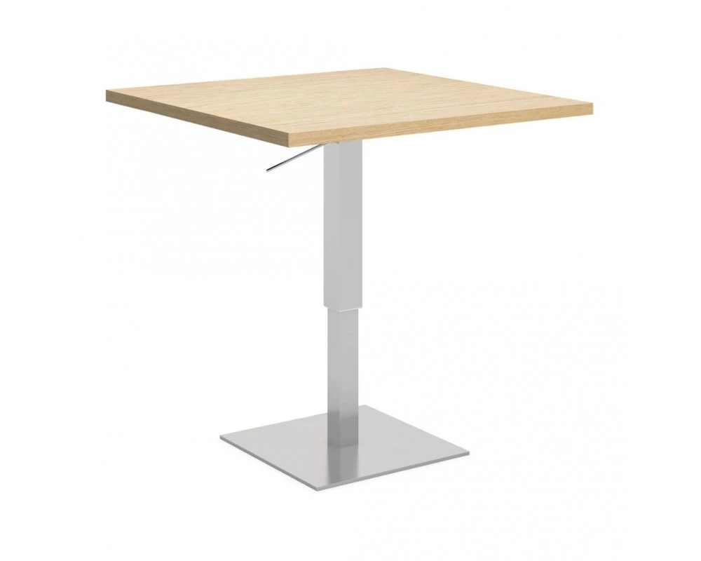 Стол Sit-to-Stand 75x75x111 Exe Дуб светлый