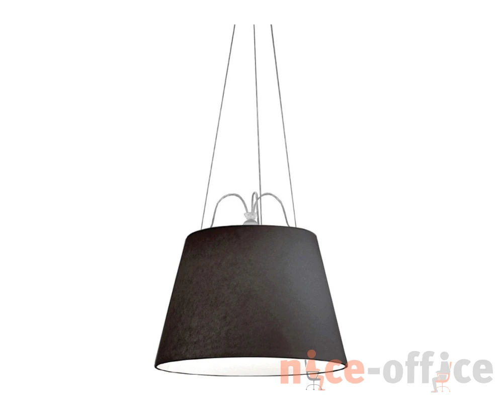 Светильник подвесной 520мм 52x52x36 Tolomeo Mega Черный