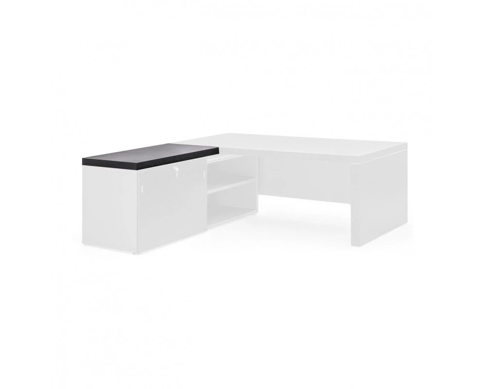 Топ приставки/опорной тумбы 110x60x6 Titano Черное дерево