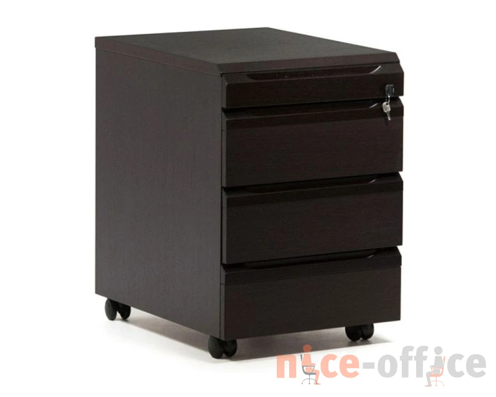 Тумба подкатная 43x56x61 Eur/Quaranta Венге