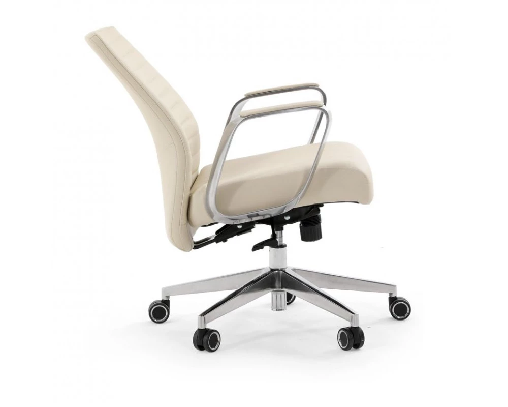 Кресло LINE/B Натуральная кожа, Бежевый