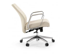 Кресло LINE/B Натуральная кожа, Бежевый images