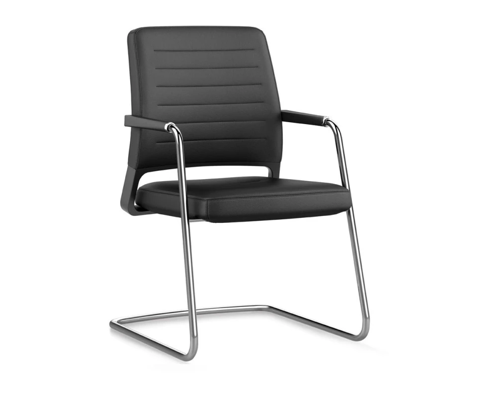 Кресло Vintage Натуральная кожа, Черный