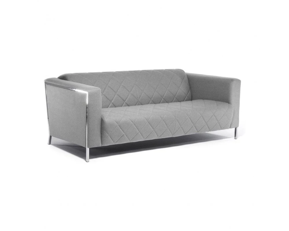 Диван 2-х местный Vispo Войлок, Серый