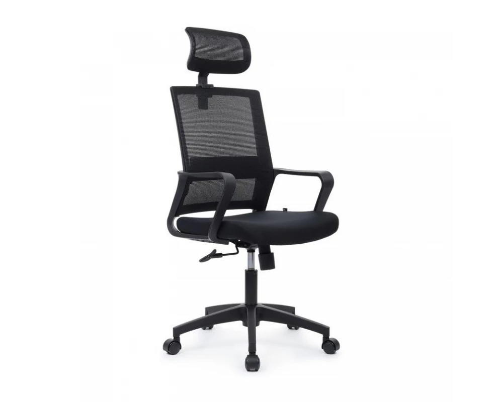 Кресло Riva Chair Mint (P1029HBE) черный пластик