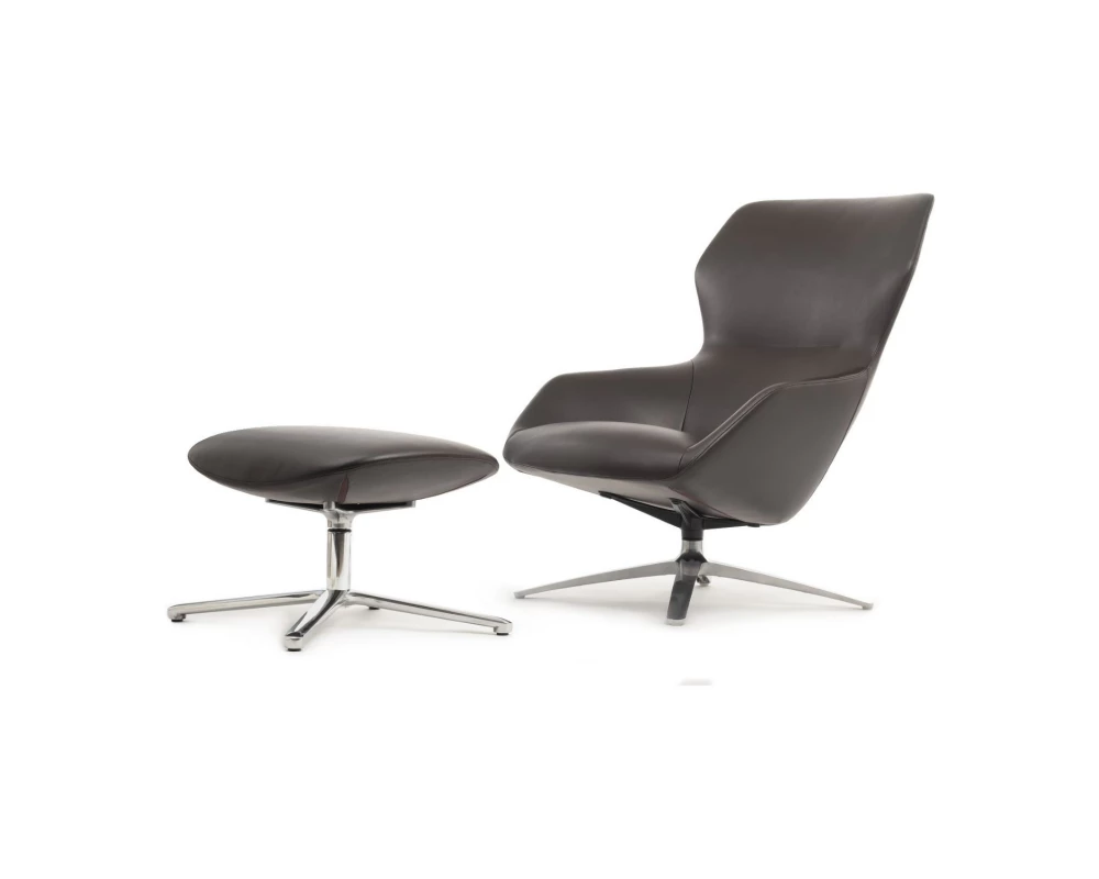 Кресло RV DESIGN Selin (F1705) кресло + оттоманка