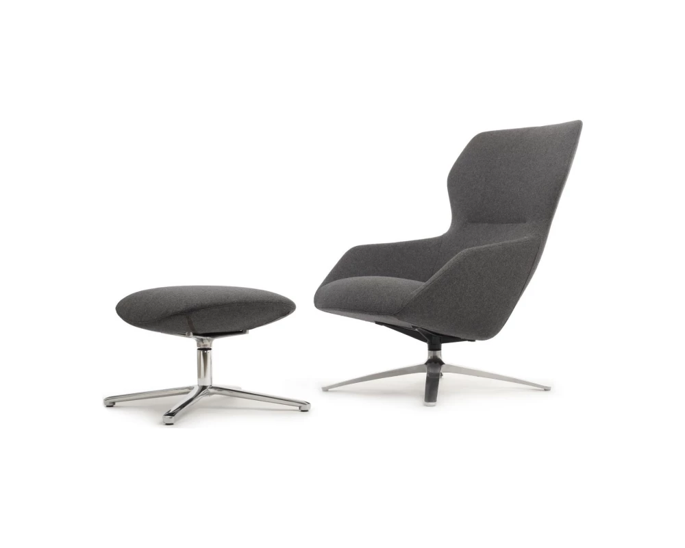 Кресло RV DESIGN Selin (F1705) кресло + оттоманка