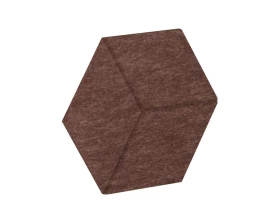 Настенная панель шестигранная (3 луча) VE.NP-6G3LU-300 600x520x12 AcustiX images