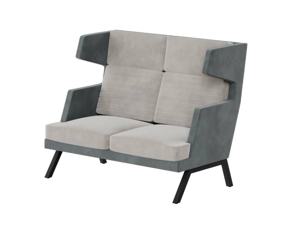 Диван двухместный высокий Алдо / Aldo