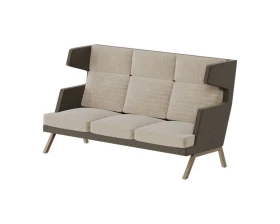 Диван трехместный высокий Алдо / Aldo images