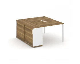 Рабочая станция с опорным шкафом-купе CN.DRS-233 W 1400x1480x750 Concept images