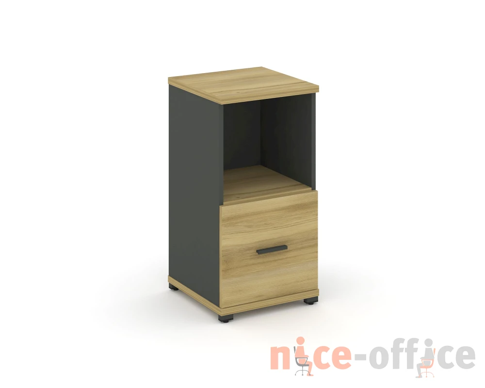 Шкаф 1 узкая секция, 2 ниши CN.STU-211 A 420x420x818 Концепт / Concept