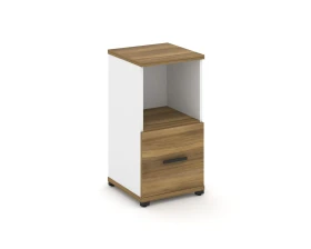 Шкаф 1 узкая секция, 2 ниши CN.STU-211 B 420x420x818 Концепт / Concept images