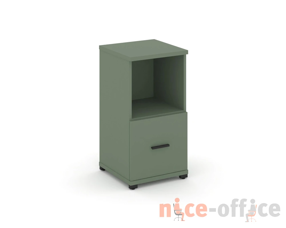 Шкаф 1 узкая секция, 2 ниши CN.STU-211 B 420x420x818 Концепт / Concept