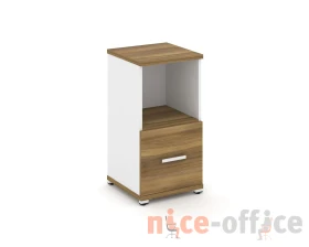 Шкаф 1 узкая секция, 2 ниши CN.STU-211 W 420x420x818 Концепт / Concept images