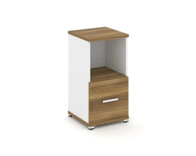 Шкаф 1 узкая секция, 2 ниши CN.STU-211 W 420x420x818 Концепт / Concept images