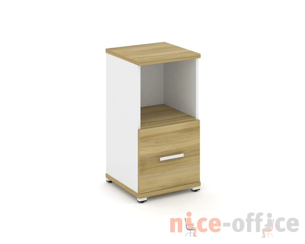 Шкаф 1 узкая секция, 2 ниши CN.STU-211 W 420x420x818 Концепт / Concept