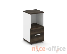 Шкаф 1 узкая секция, 2 ниши CN.STU-211 W 420x420x818 Концепт / Concept images