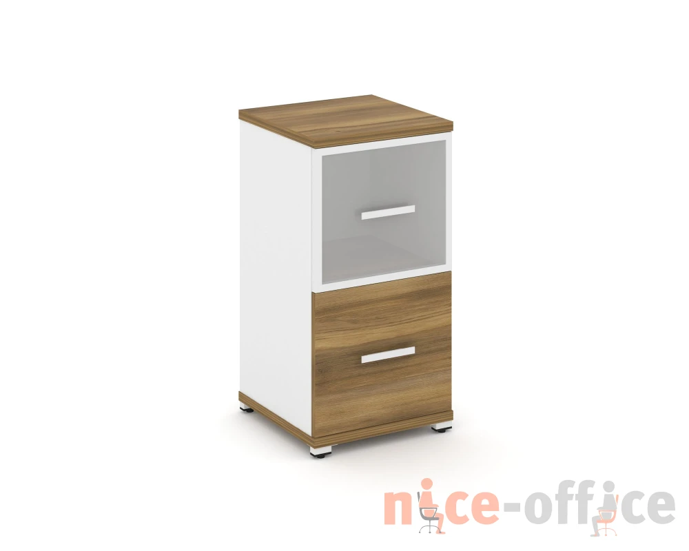 Шкаф 1 узкая секция, 2 ниши CN.STU-212 RMW W 420x420x818 Концепт / Concept