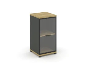 Шкаф 1 узкая секция, 2 ниши CN.STU-213 RPB A 420x420x818 Концепт / Concept images