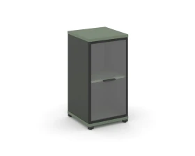 Шкаф 1 узкая секция, 2 ниши CN.STU-213 RPB A 420x420x818 Концепт / Concept images