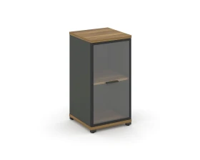 Шкаф 1 узкая секция, 2 ниши CN.STU-213 RPB A 420x420x818 Концепт / Concept images