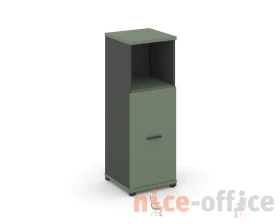 Шкаф 1 узкая секция, 3 ниши CN.STU.E-313 A 420x420x1186 Концепт / Concept images