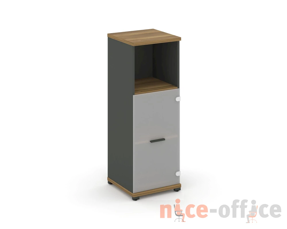 Шкаф 1 узкая секция, 3 ниши CN.STU.E-313 SM A 420x420x1186 Концепт / Concept