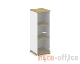 Шкаф 1 узкая секция, 3 ниши CN.STU.E-316 SP W 420x420x1186 Концепт / Concept images