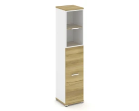 Шкаф 1 узкая секция, 5 ниш CN.STU.E-515 RPW W 420x420x1922 Концепт / Concept images