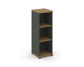 Стеллаж 1 узкая секция, 3 ниши CN.STU-310 420x420x1186 Концепт / Concept images