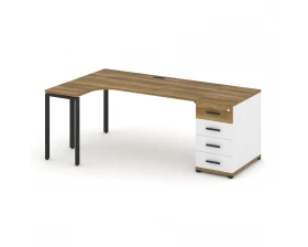 Стол эргономичный CN.SA-402(L) B 2000x1180x750 Concept images