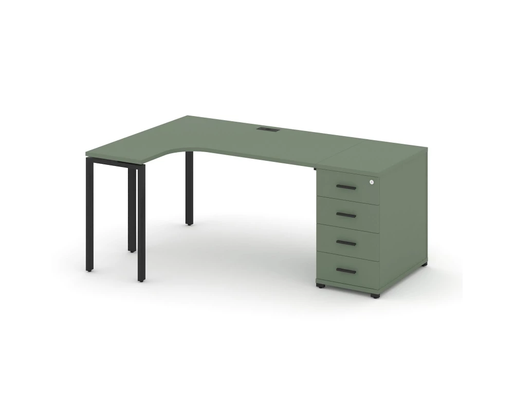 Стол эргономичный CN.SA-402(L) B 2000x1180x750 Concept