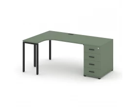 Стол эргономичный CN.SA-402(L) B 2000x1180x750 Concept images