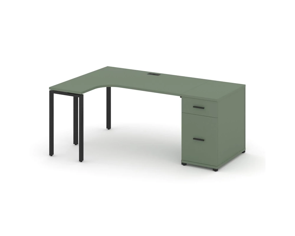 Стол эргономичный CN.SA-404(L) B 2000x1180x750 Concept