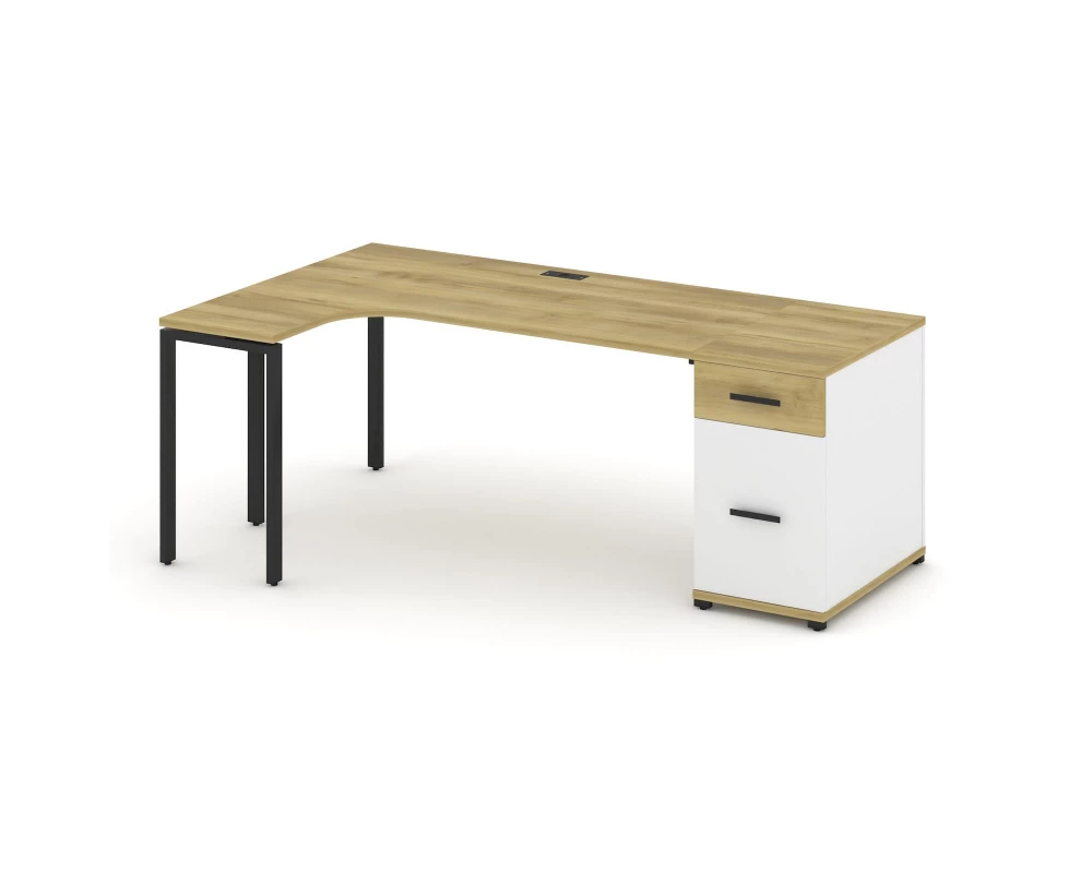 Стол эргономичный CN.SA-404(L) B 2000x1180x750 Concept