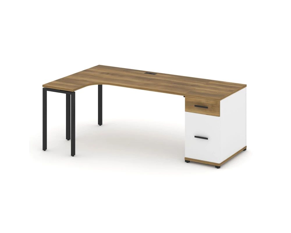 Стол эргономичный CN.SA-404(L) B 2000x1180x750 Concept