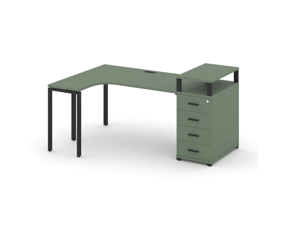 Стол эргономичный CN.SA-406(L) B 2000x1180x917 Concept